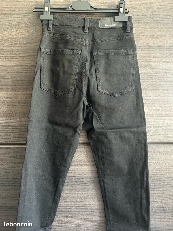 Jeans skinny noir super high waist Stradivarius taille 32 (image 6)