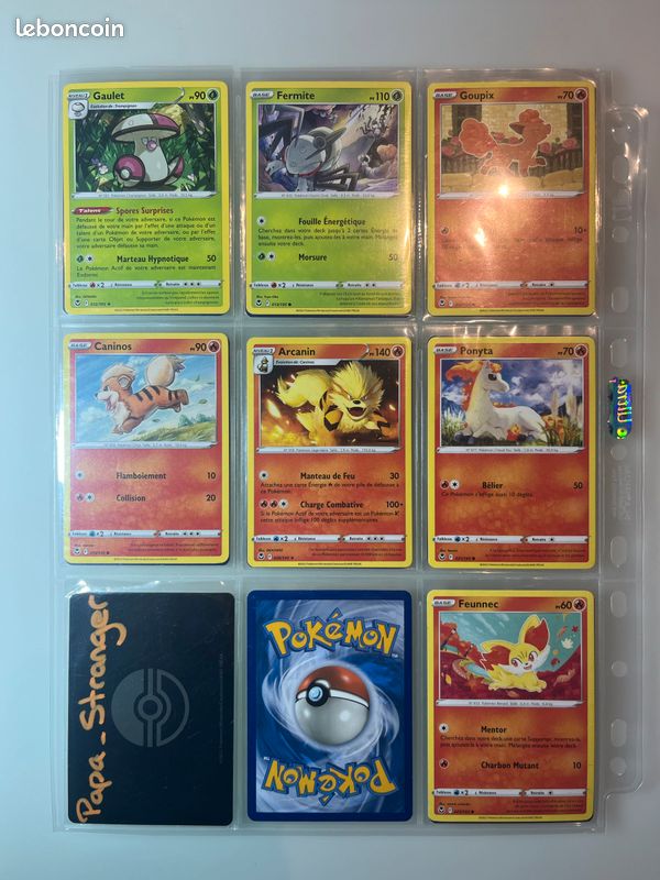 Lot de 116 cartes Pokemon Tempête Argentée EB12 (image 2)
