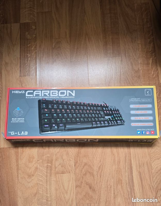 Clavier Mécanique Carbone (image 2)