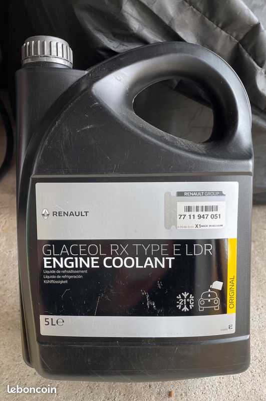 Liquide de refroidissement Renault - quipement auto Liquide de refroidissement Renault - quipement auto