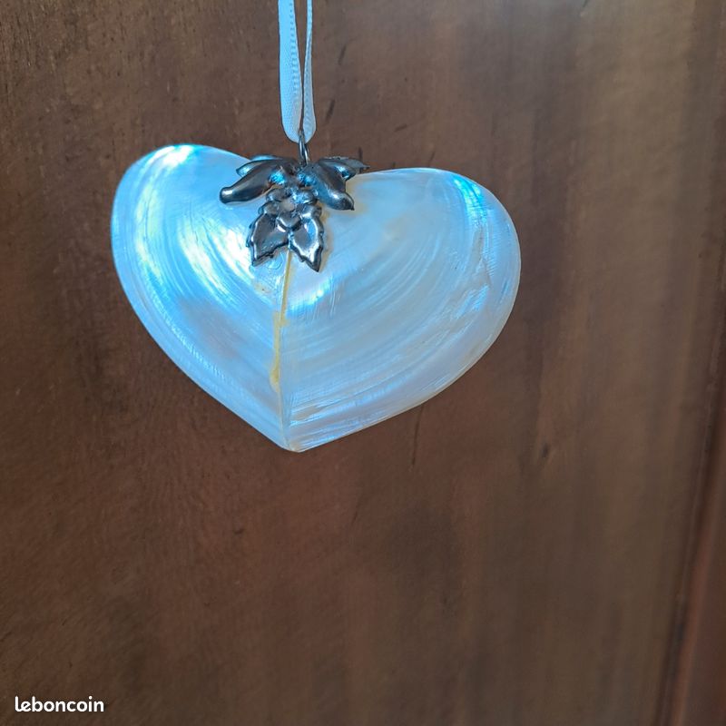 Pendentif neuf nacre et metal (image 3)