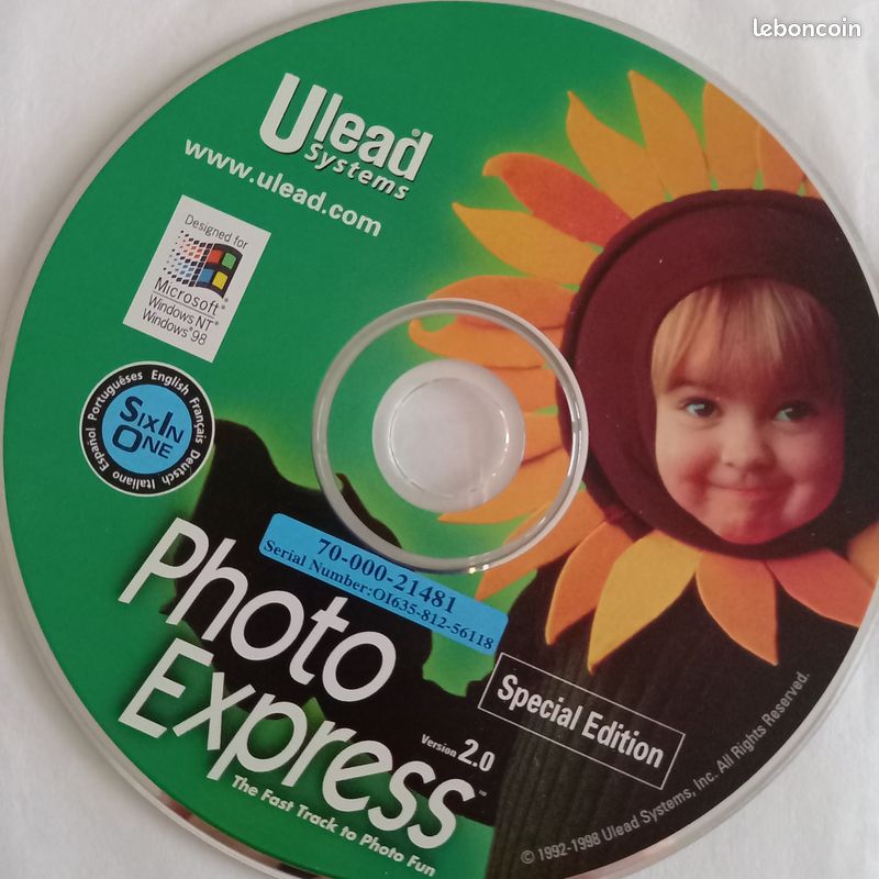 CD logiciel PHOTO EXPRESS 2.0 (image 1)