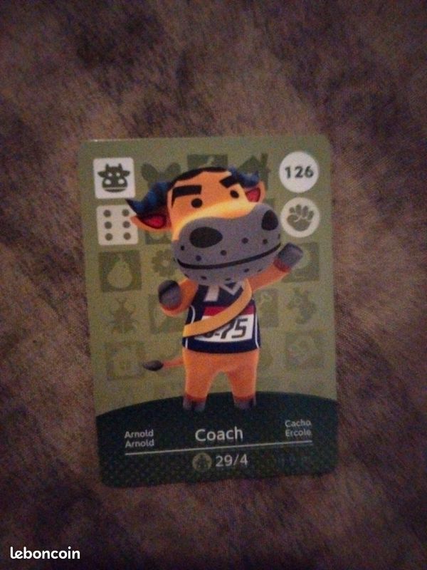Carte amiibo Arnold (image 1)