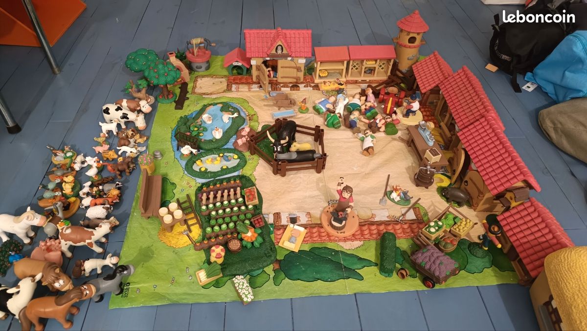 Énorme lot ferme et ses animaux altaya (image 1)