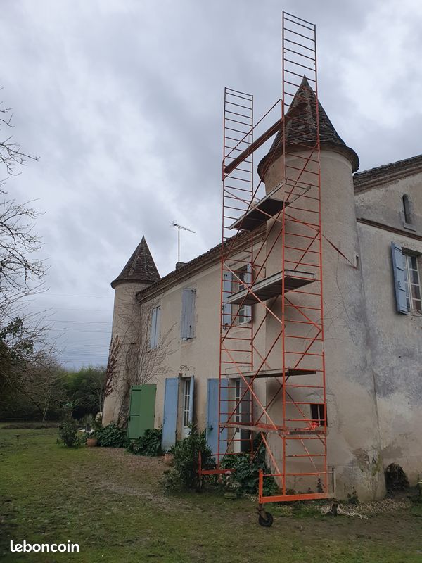 Echaffaudage 10m de haut 110e (image 2)