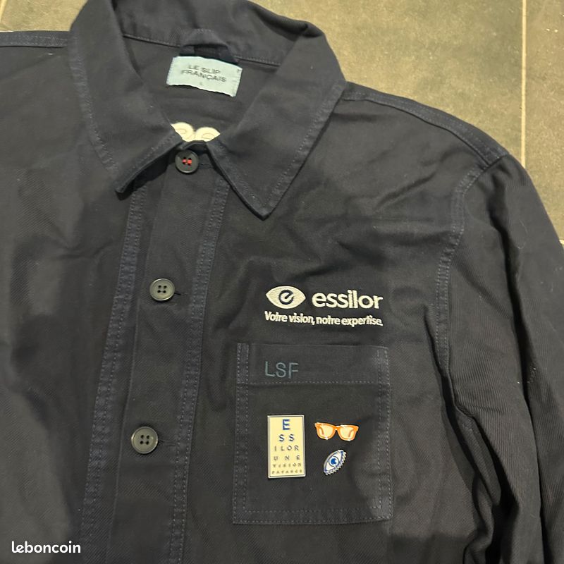 Sur chemise veste « Le Slip Français «  Made I France 100% coton quasi neuve jamais servit (image 2)