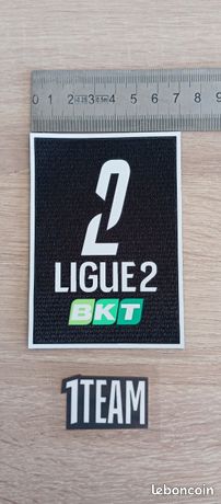 Patch Ligue 2 BKT Officiel - Saisons 2020/21 à 2022/23 - Écusson Thermocollant/coudre
