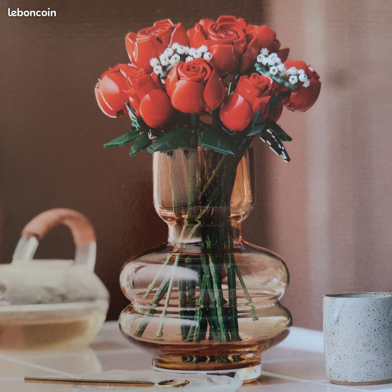 LEGO Botanicals 10328 - Le Bouquet de Roses 🌹 - Neuf et scellé 💎 - Envoi rapide 🚚💨 (image 11)
