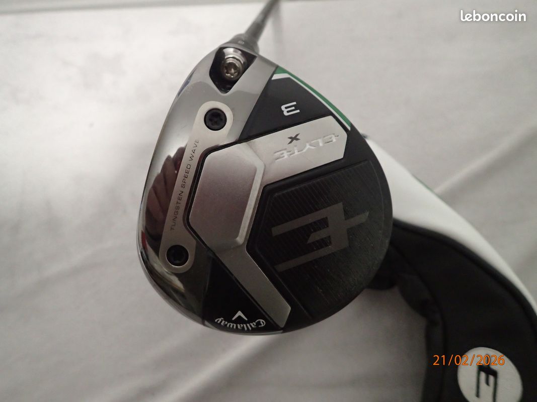 Tête De Bois Callaway Elyte 3 HL 16,5° – Fairway Wood Pour Améliorer Ton Jeu