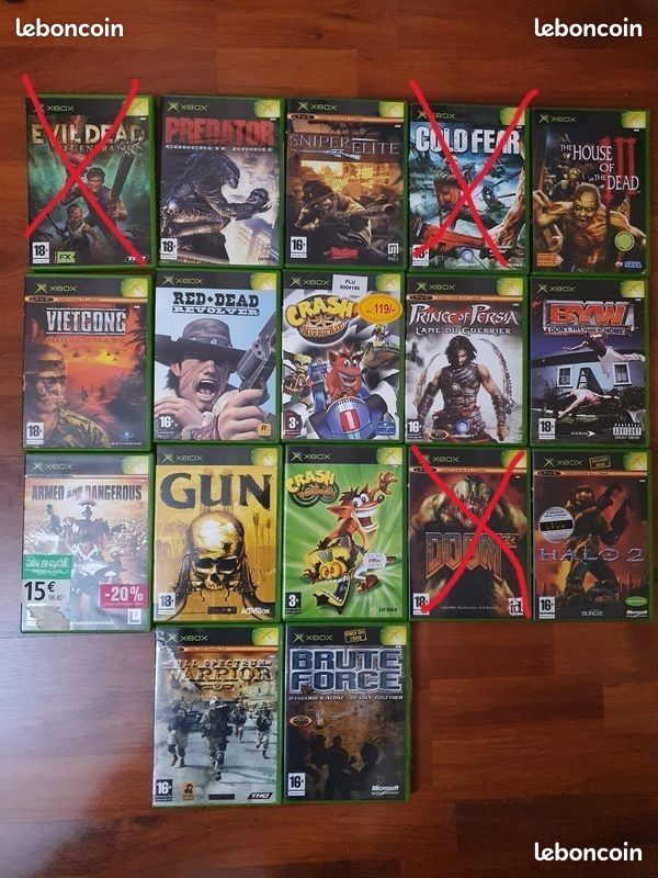 Jeu Xbox Brute Force – Complet, Manuel Inclus – PAL, Bon état
