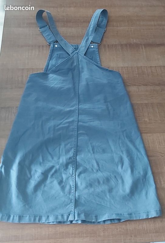 Dress Robe Salopette Cache Cache Robe Longue Robe Tablier La