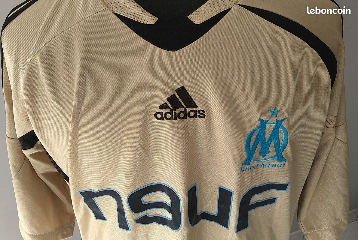 Maillot Entraînement OM 2008-2009 #14 Kone – Taille M, Adidas