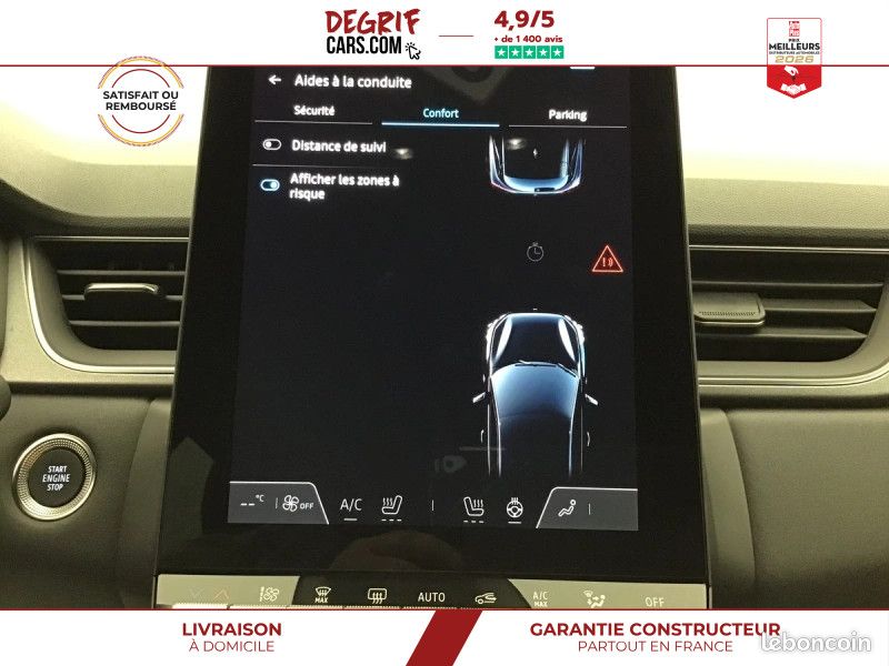 Renault Captur TECHNO 1.8 Full Hybrid E Tech 160ch Bva + ROUE DE SECOURS -19.91% (image 22)