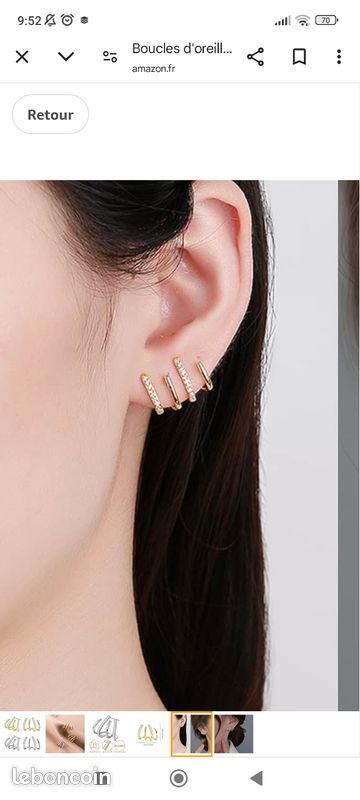 Boucles d'oreilles Goldarry (image 6)