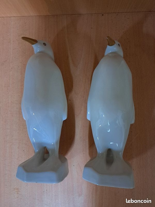 Lot de 2 . Pingouin céramique (image 6)