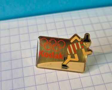 ANCIEN PIN'S KODAK JEUX OLYMPIQUES WORLDWIDE SPONSOR : Modèle TIR EUR 5