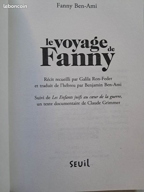 Le voyage de Fanny. Fanny Ben-Ami (image 3)