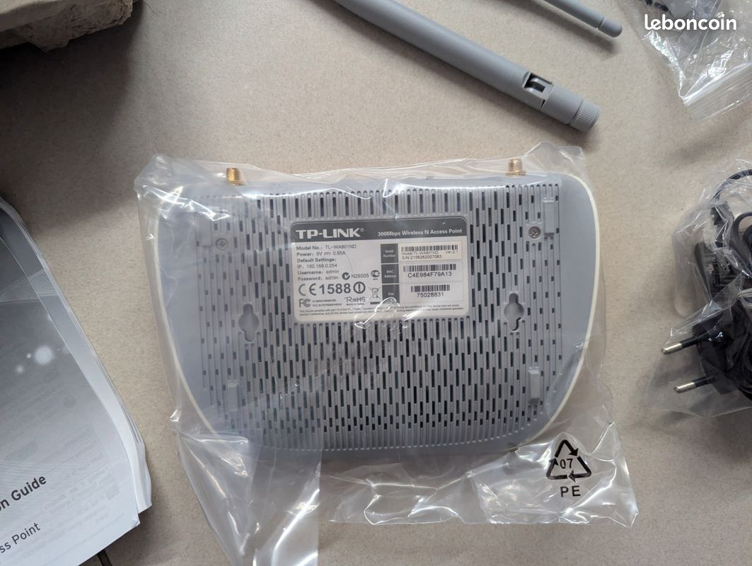 TP Link TL-WA801ND - Point d’accès Wi-Fi 300 Mbps (image 3)