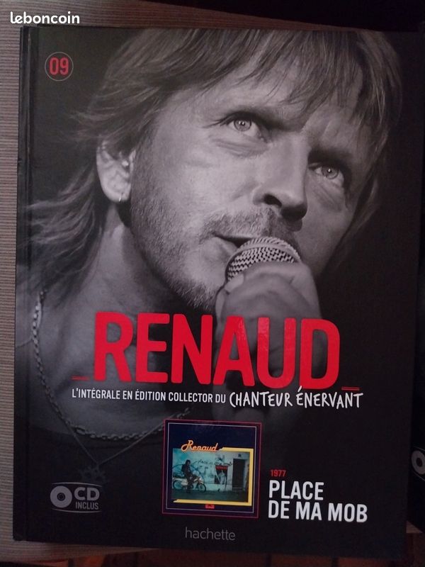 Lot 11 livres + CD Renaud l'intégral édition collector du chanteur énervant (image 9)