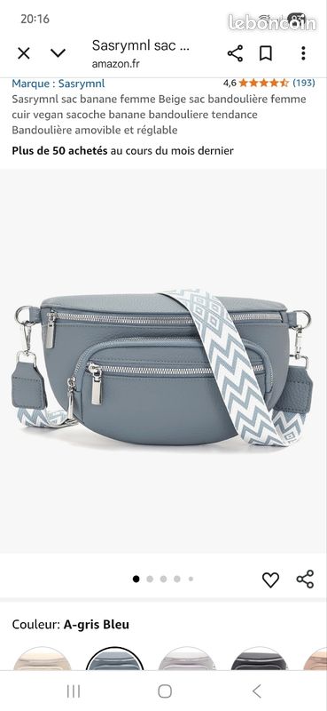 Amazon Sac Banane Sans Marque Sac Banane En Oxford Homme Femme