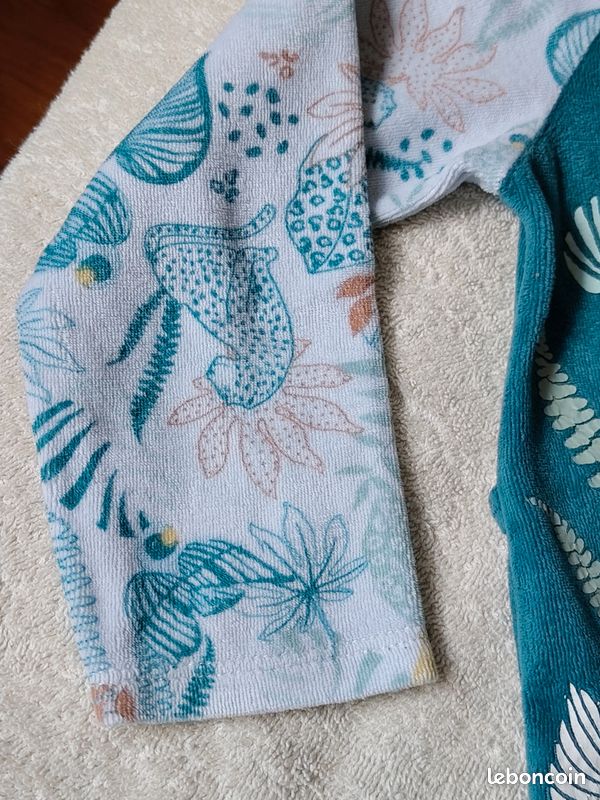 3 ans mixte pyjama velours Petit Beguin (image 6)