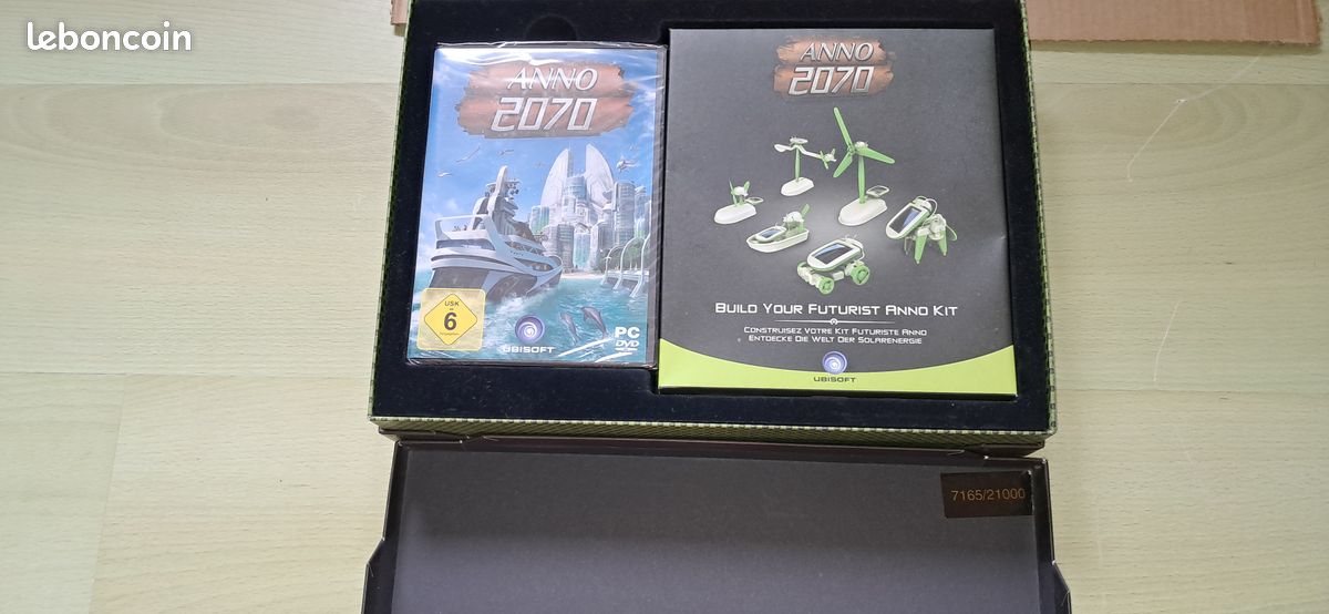 Anno 2070 - Kit Maquettes 6 En 1 + Jeu PC - Ubisoft - Neuf