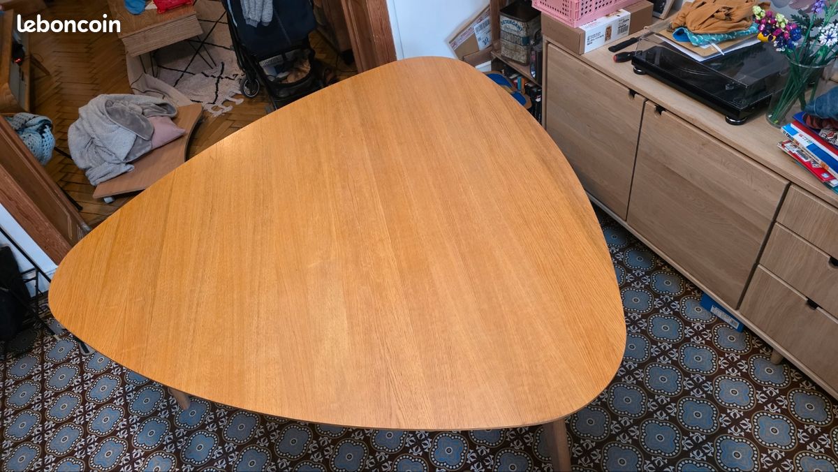 Table à manger Quilda La Redoute Intérieurs - chêne 6 pers (image 6)