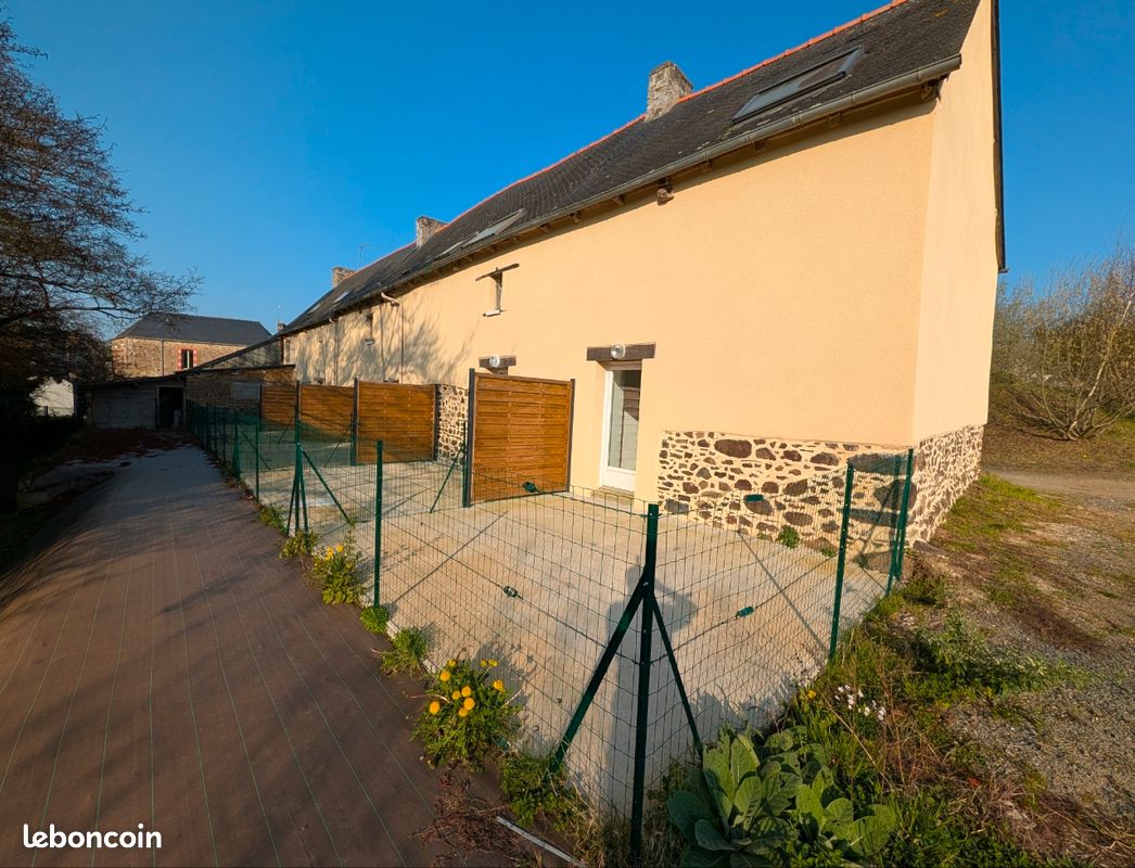 Maison 3 pièces 57 m² · à Trévérien · 57 m² · 730 €/mois