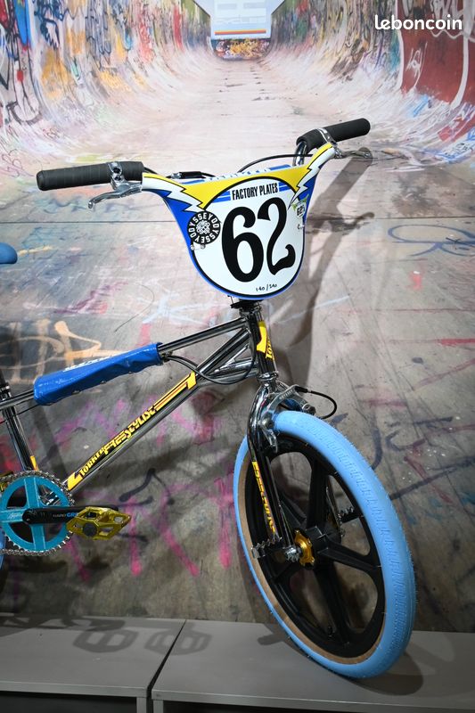 Selle De Vélo BMX Troxel Old School Années 80 - Jaune - Neuf Vintage Rare - Made In USA