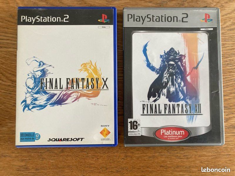 Jeu PlayStation 2 « Final Fantasy XII » + « Final Fantasy X » (image 1)
