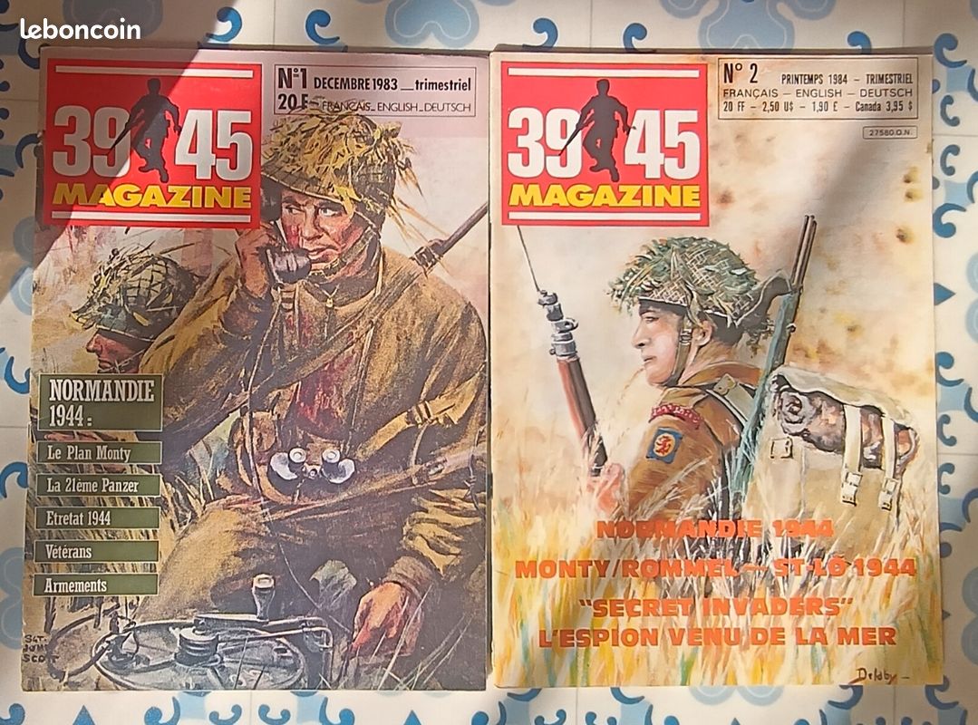 Lot De 9 Magazines D20 - Hexagonal - Jeux De Rôle - Complets