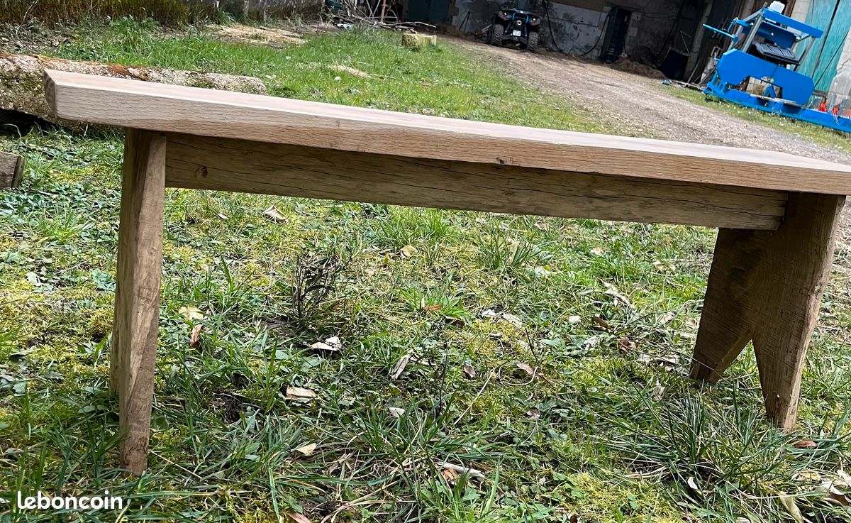Banc en chêne (image 2)