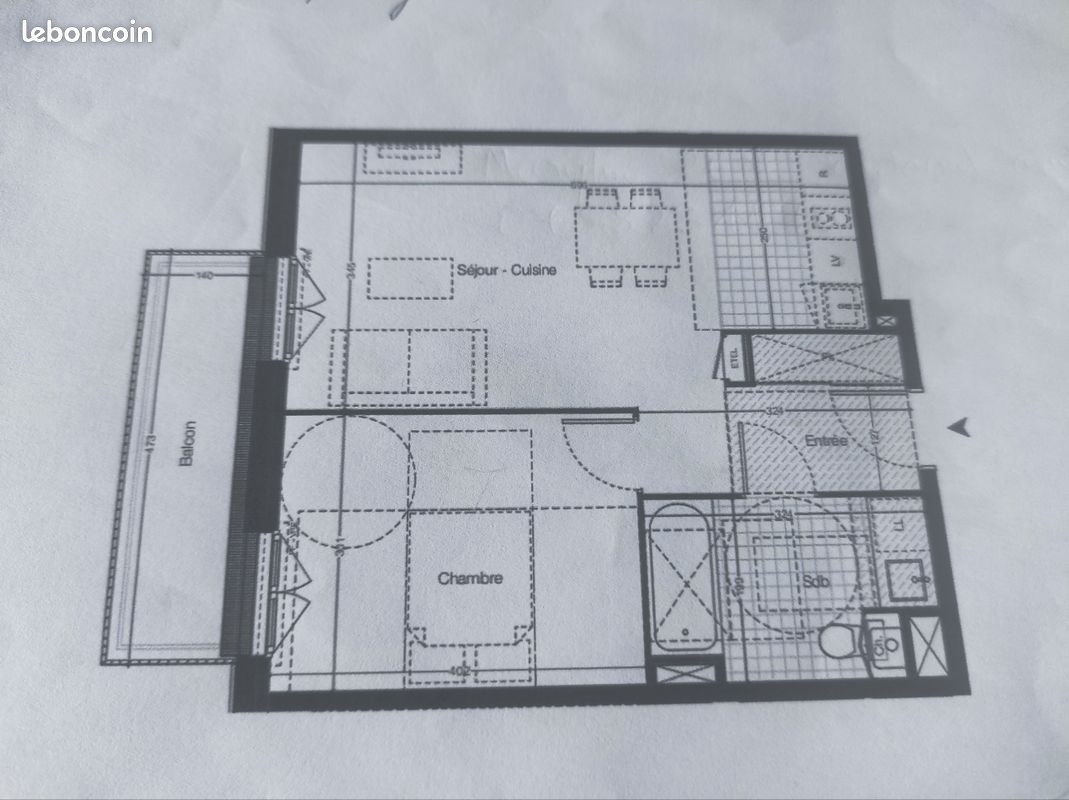Appartement 2 pièces 45 m² · à Vitré · 45 m² · 650 €/mois