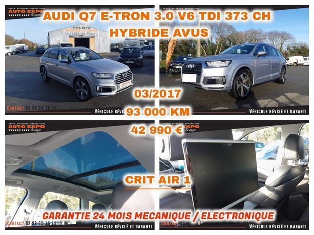 Annonce Audi q7 ii v6 3.0 tdi cd 272 quattro tiptronic 7pl 2015