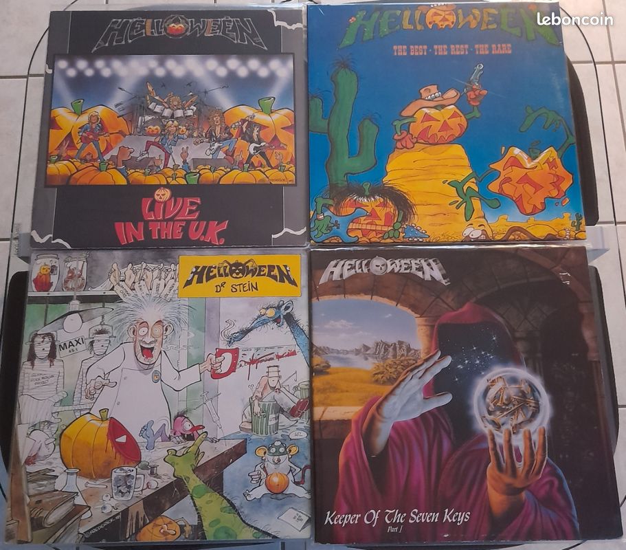 12 VINYLES + 25 CD & 4 DVD/BLU-RAY du groupe HELLOWEEN (image 1)