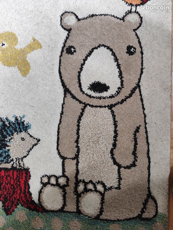 Tapis enfant 80 x 150 belle qualité, 100 % polypropylène (image 3)