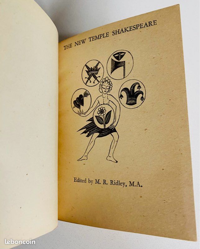 Livre ancien The New temple Shakespeare - The Sonnet (image 7)