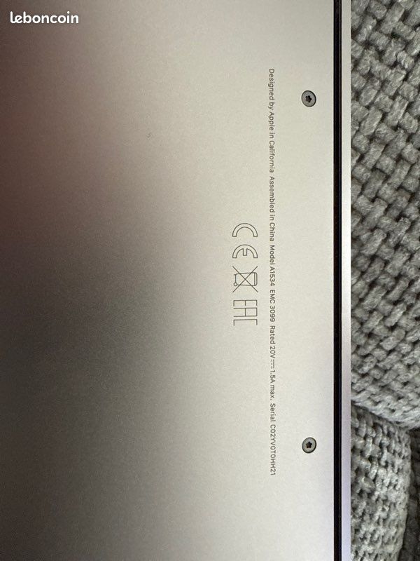 MacBook Retina 12” 2017 – 8 Go RAM – SSD 256 Go – Très bon état (image 7)