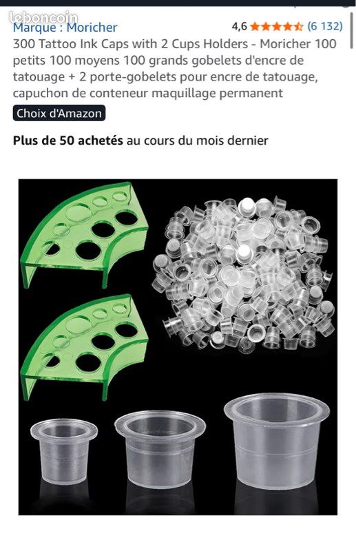 Pot cup pour encre (image 1)
