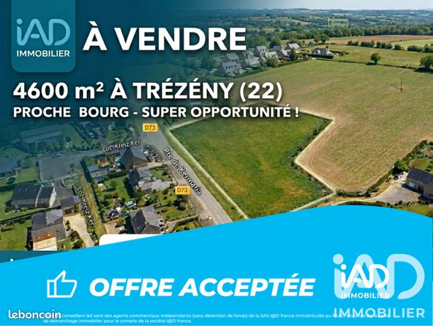 Terrain 4678 m² Trézény