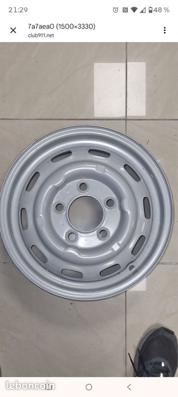 Jantes Porsche 4 1/2 X 15 (image 1)