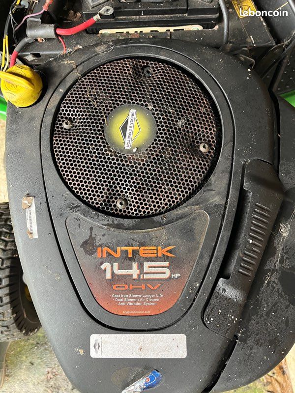 Tracteur tondeuse John Deere L105 Automatic A réparer - 2006 (image 3)