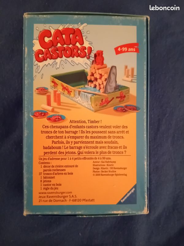 Jeu Cata Castors de voyage (image 2)