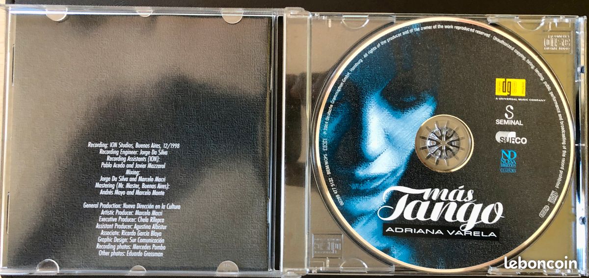CD Adriana VARELA_Mas Tango (image 3)