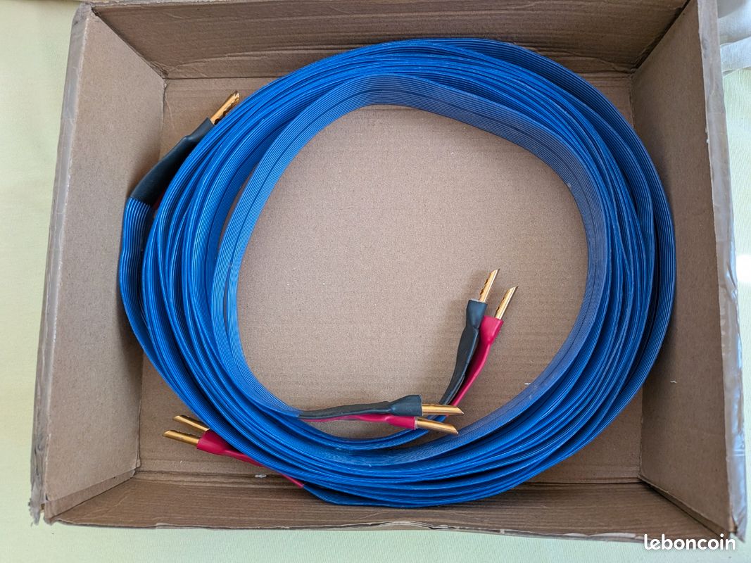 Nordost Blue Heaven câbles HP tout bananes 3m PRIX POUR NÉGOCIER (image 1)