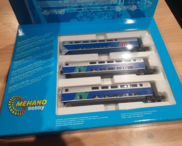 Rame TGV Atlantique MEHANO – 10 éléments T706+T707+T708, Neuf Et Rare