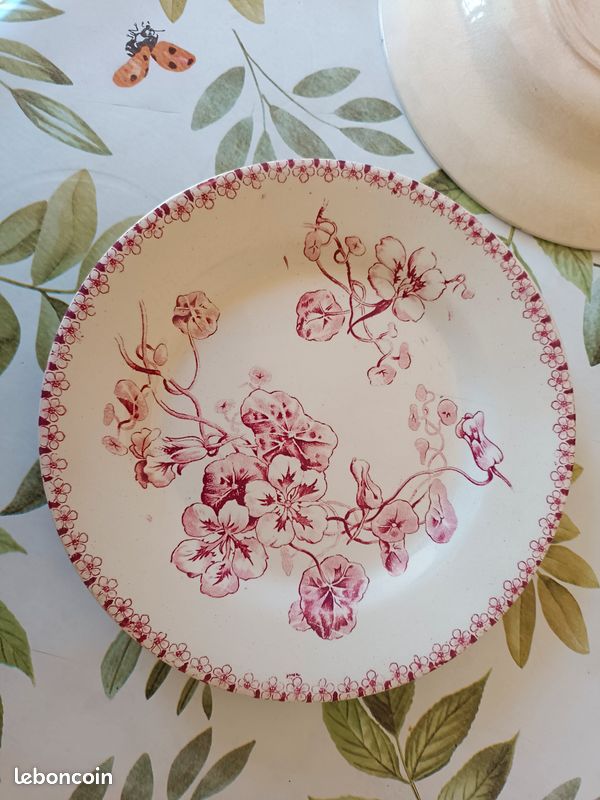 2 assiettes Terre de fer - Gien (image 3)