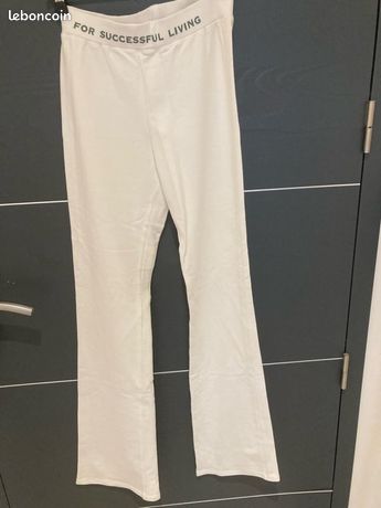 Neuf Femmes French Connection Pantalon Extensible Ivoire Avoine Mini Évasé