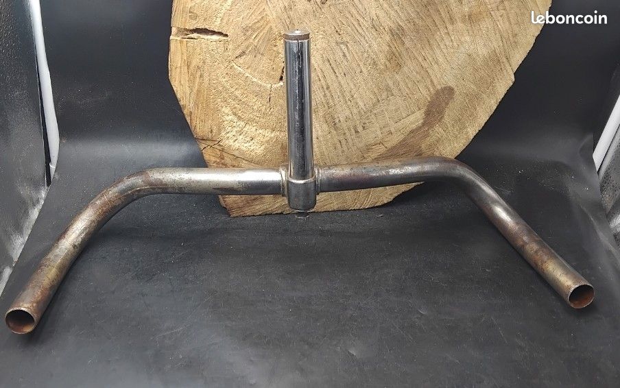Guidon Vélo Ancien 1900 Avec Potence 20 Mm – Pièce Vintage (Peugeot?)