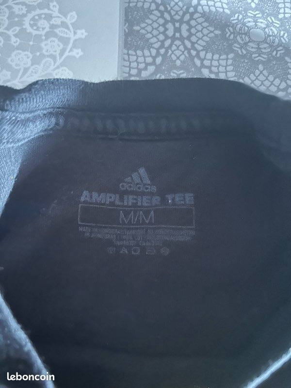 T-shirt Manches Longues Adidas MLS Columbus Crew SC Noir - Taille M petit (image 4)